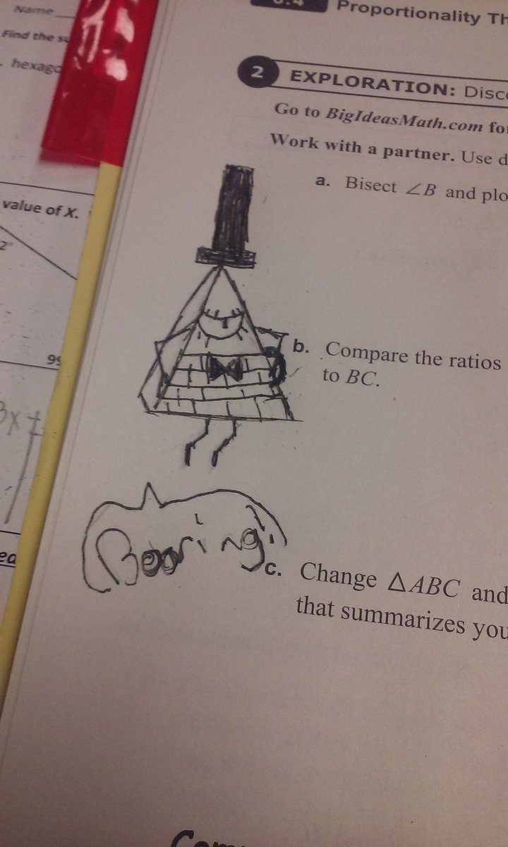 “I bothered my writer during math” ||oh go eat some doritos!