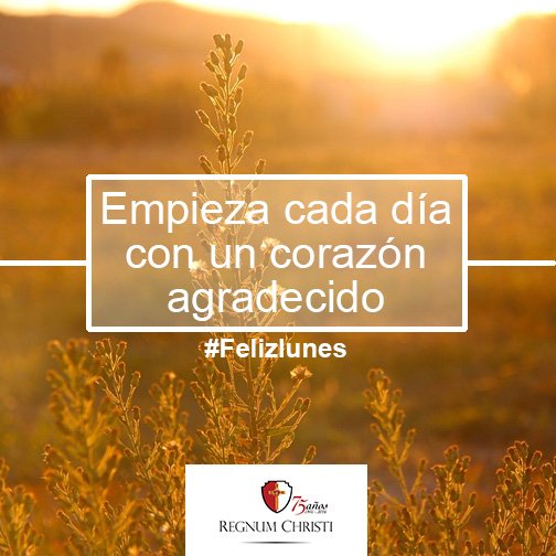 Regnum_Christi's tweet photo. #FelizLunes Ya falta poco para la Semana Santa. Misioneros de la misericordia: https://t.co/44pifYasBG https://t.co/aPSWpGW7MI