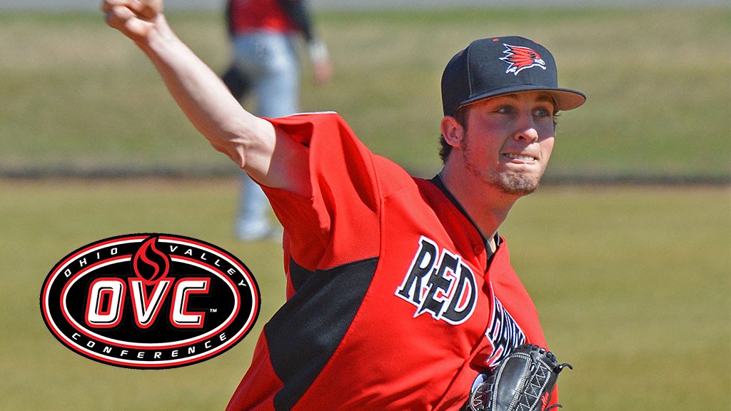 SEMObaseball's tweet photo. Clay Chandler is the Redhawks THIRD @OVCSports Pitcher of the Week of the season, his second weekly honor! https://t.co/odDwvPNsV8
