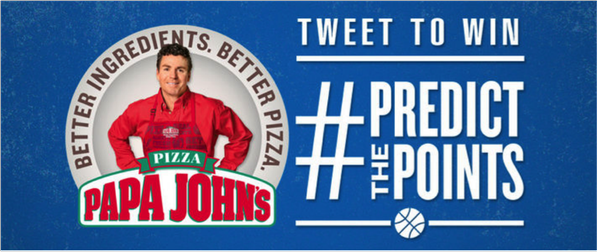 dallasmavs's tweet photo. Tweet us ur guess for Mav’s total score 2nite using #predictthepoints 4 chance to win FREE @papajohnsdfw pizza! https://t.co/EQQbFNyXap