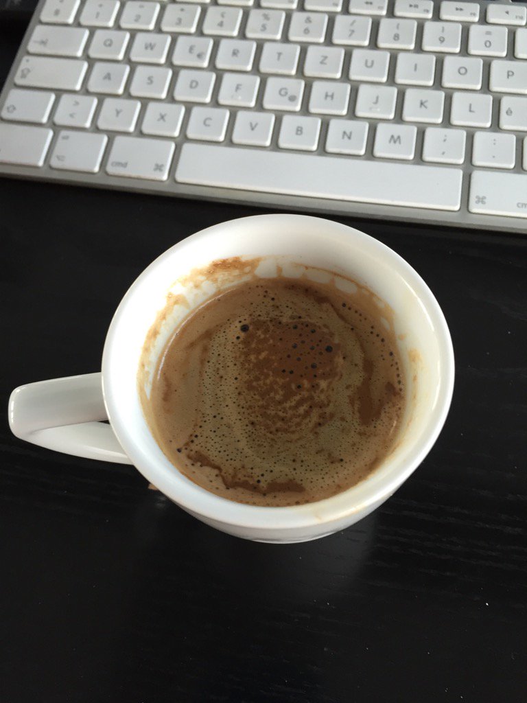 MZuerian's tweet photo. #Turkish #coffee #redeye with @Nespresso #originindia a caffeine bomb it is https://t.co/4UdSt2c69R