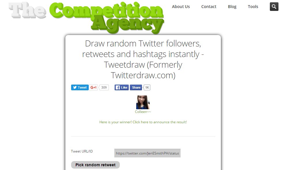 JenESmithPH's tweet image. Giveaway is now closed and I have chosen a winner. Thank you to everyone who joined! We'll have more giveaways soon!