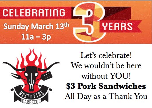 What are y'all up to Sunday? We're partying! #anniversary #BBQ #stcloudfl