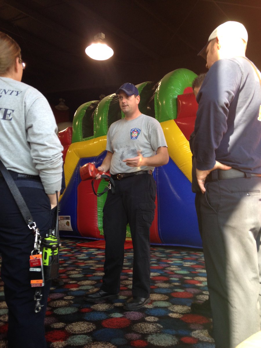 Special thanks to The Fun Warehouse for allowing HCFR use of their building for training this morning. #packtracker