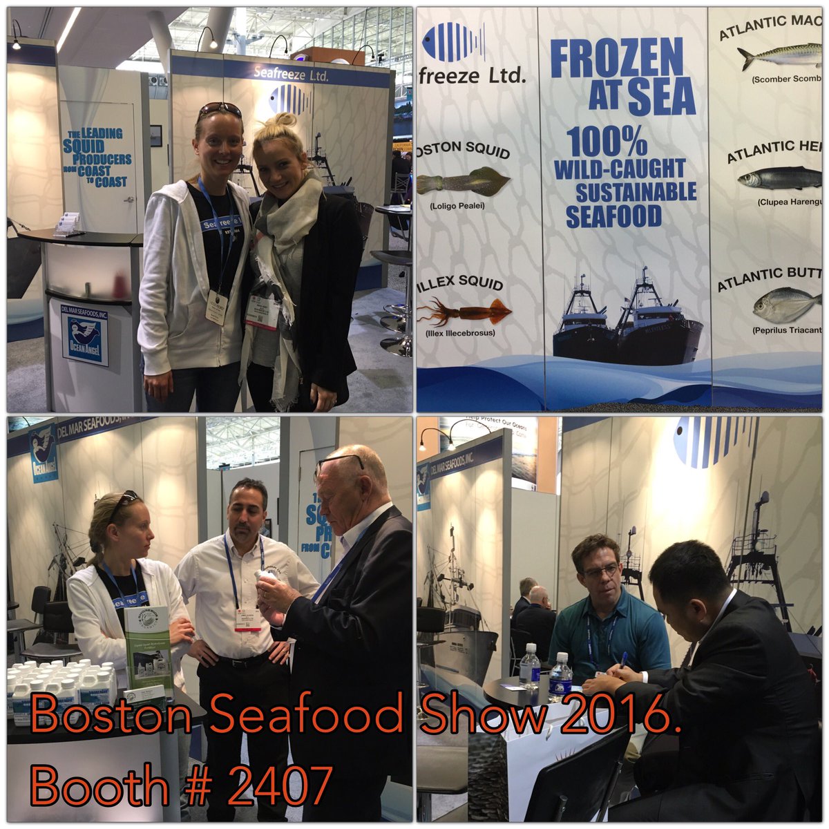Stop by! Boston Seafood Show 2016!