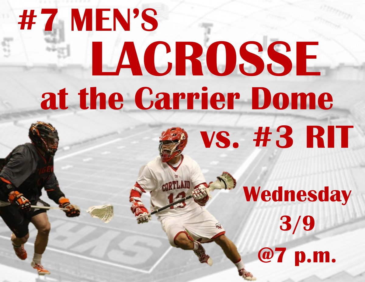 Sports_Cortland's tweet photo. Tickets are on sale now at the SLC from 10-1 today/tomorrow! $5 = transportation and a ticket to the game #rollred https://t.co/YwY0UQiuyX