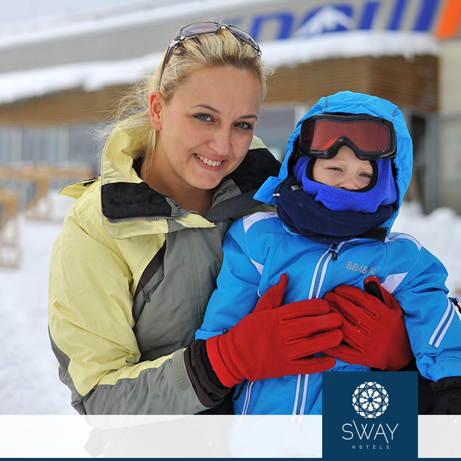 Çocuklarınız için en iyi tatil nerede? Çocuk parkı ve kayak pisti ile en özel tatili Sway’de yaşamaya ne dersiniz?