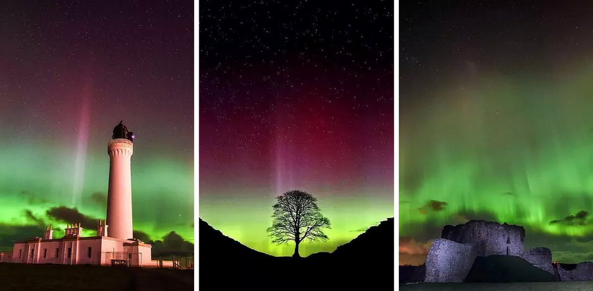 BuzzFeedNews's tweet photo. The Northern Lights Came To Britain And They Looked Pretty Damn Amazing https://t.co/MznWNIcjs0 https://t.co/WEqZxFcpB9