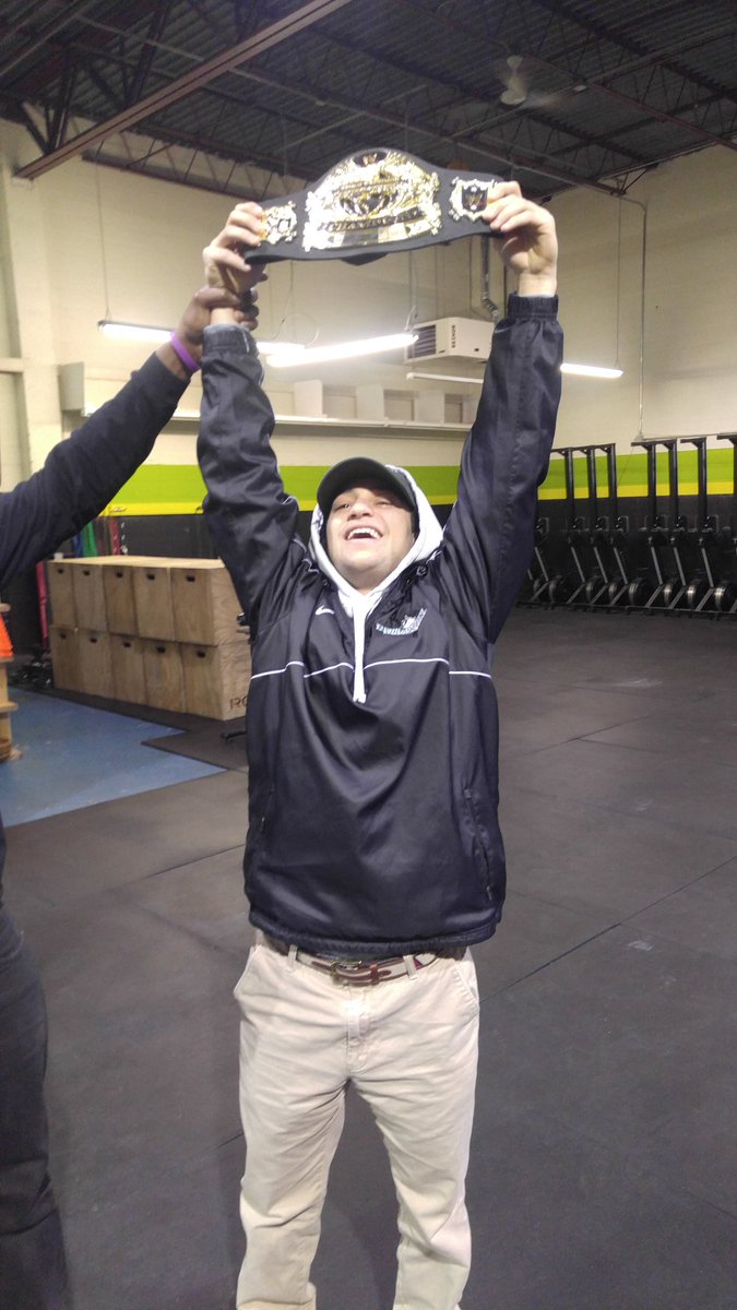 NHSbeyondfit's tweet photo. Hitting up crossfit gyms.
Jake vs. John Cena. Jake takes the belt.
@NHSProjectWeek  #rko #nhsprojectweek https://t.co/i1f2PKvtuv