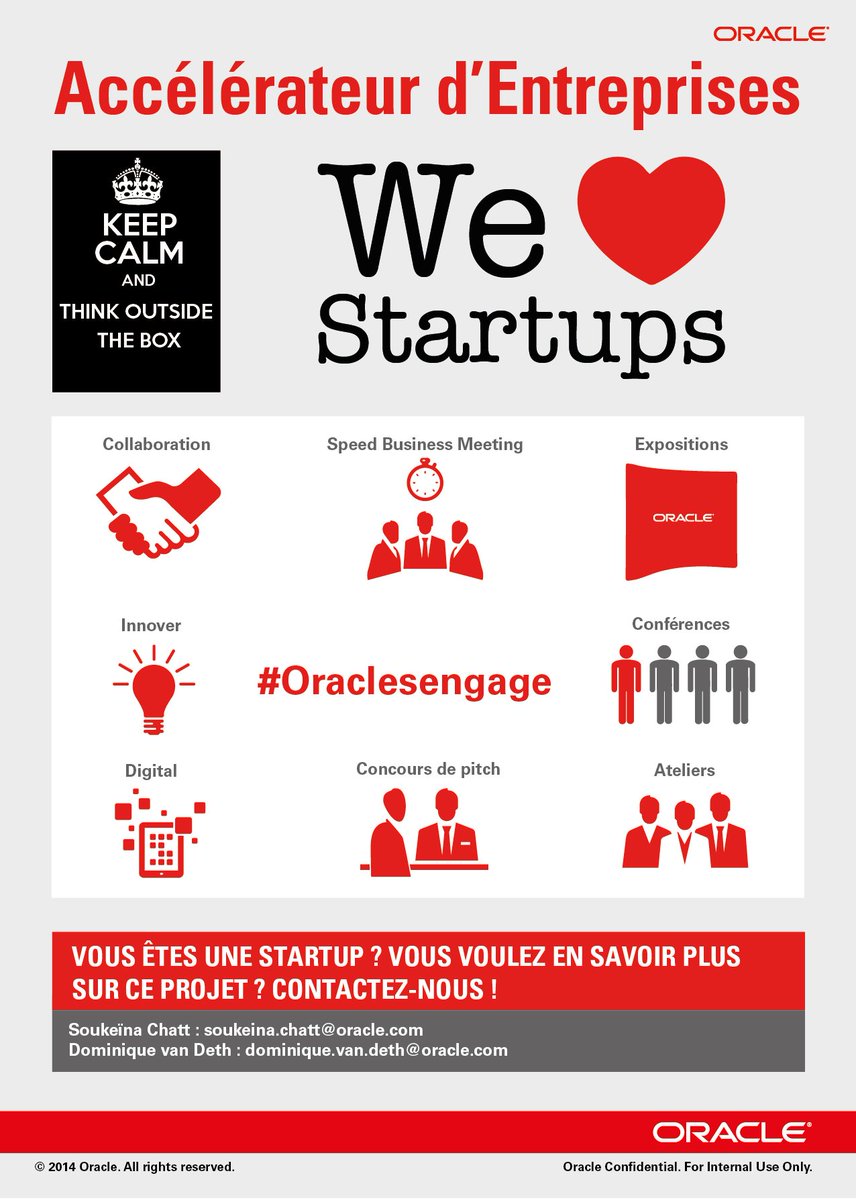 Dvandeth's tweet photo. #welovestartup Avec @captchme, @swapcard et @Bus_It, déjà 20 startups accompagnées par @Oracle_France https://t.co/SjFkXwlqNN