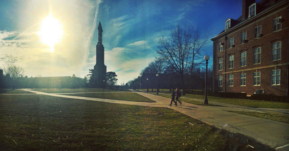 New Header: An early spring day on the <a href="/ACESIllinois/">College of ACES</a> Quad by @ACESJSHP student <a href="/MayaNienaber/">Maya Nienaber</a> (FSHN, Class of 2018).