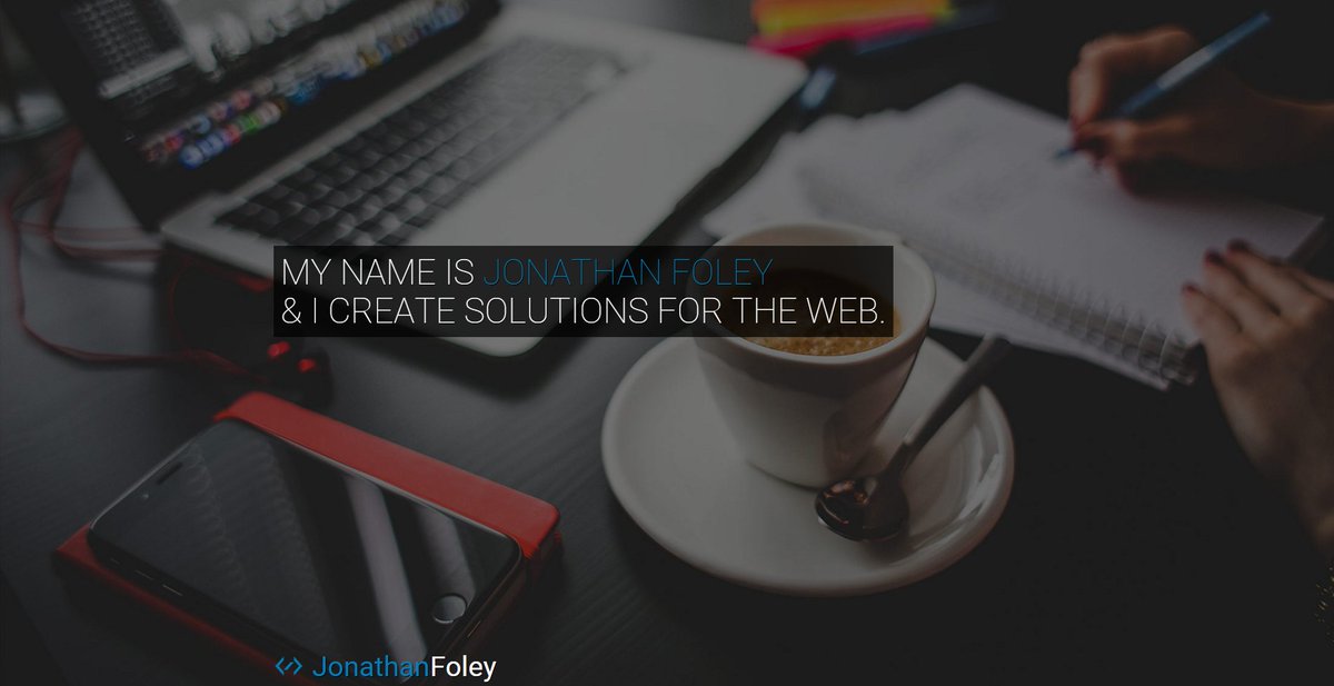 JFoleyWebDesign's tweet image. Prototype of new portfolio now live, working on a 2nd completely different design to see what gets the best response