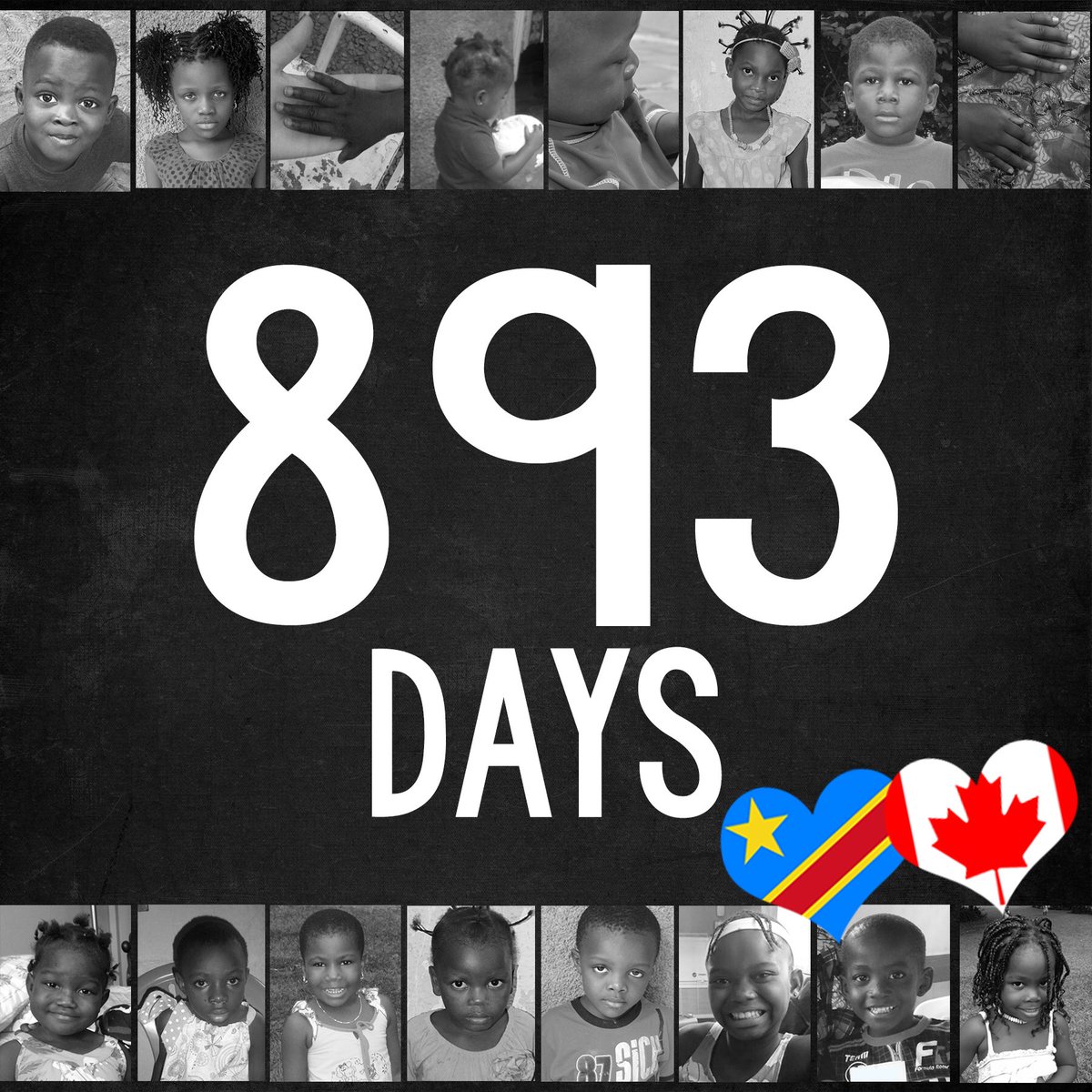 Andrea51672038's tweet photo. @CanadianPM @JustinTrudeau @HonStephaneDion 5 children continue to wait with no explanation why. #trudeaucongo https://t.co/vfVdGHoOon