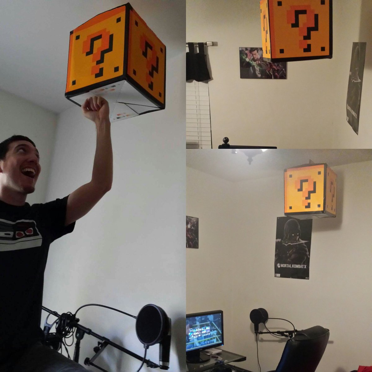 JoelXero's tweet photo. #Suvenir from #dallasfandays2016
#coinblock #mario #supermario #nes #nintendo #snes #n64 #videogames #geek #nerd https://t.co/Mt4kAfGJkk
