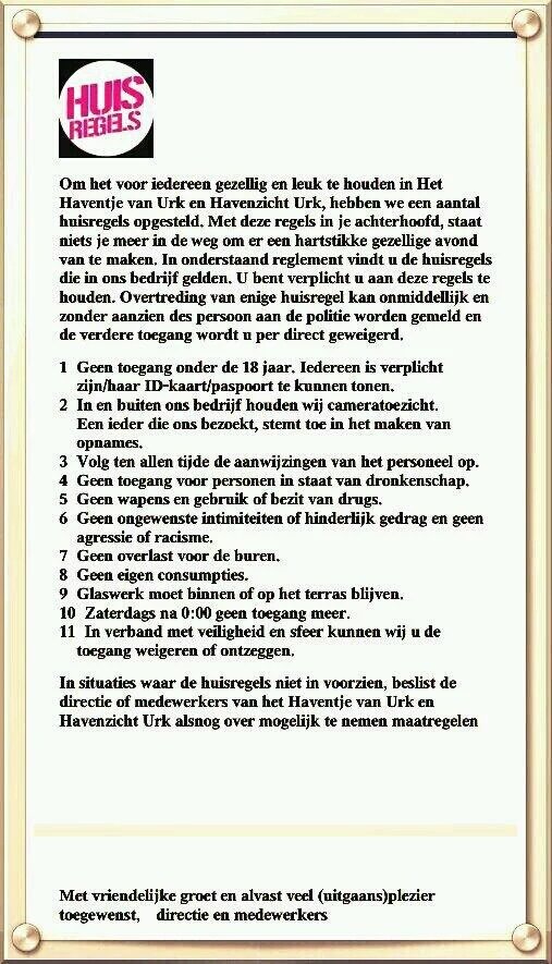 havenzicht_urk's tweet photo. En dit is het gevolg dan als je aan een ander zijn spullen zit en/of je niet aan de huisregels houdt !!! #doenormaal https://t.co/6OvvKdzA5B