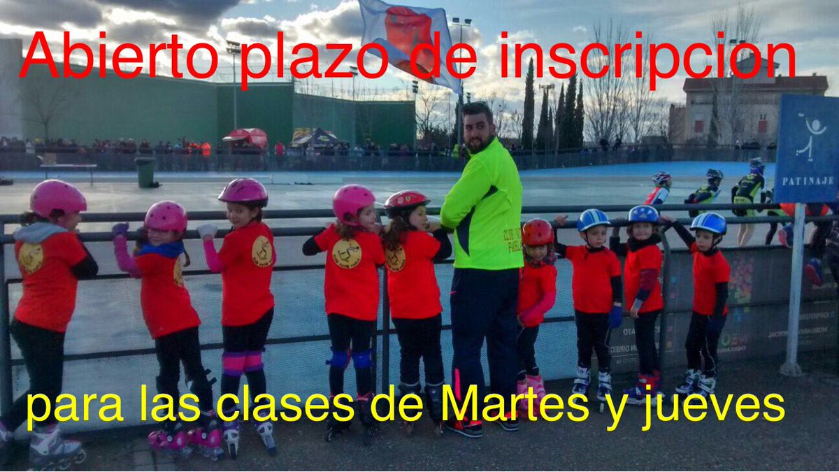 Vente a patinar a las nuevas clases de los Martes y Jueves #patinaje #parla. Abrimos inscripciones