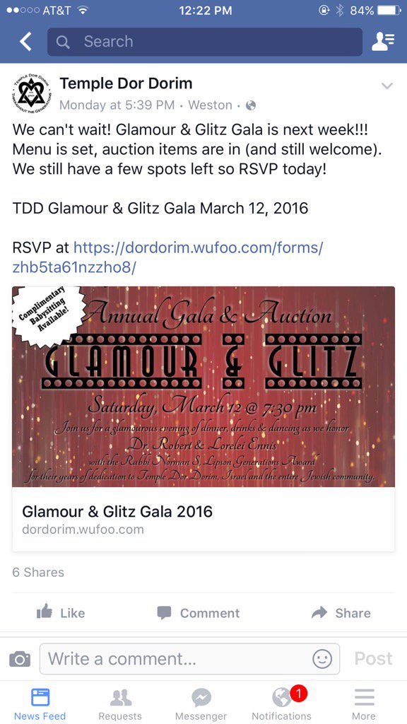 SueMindel's tweet photo. #TDDGALA https://t.co/a2qMH67U5B