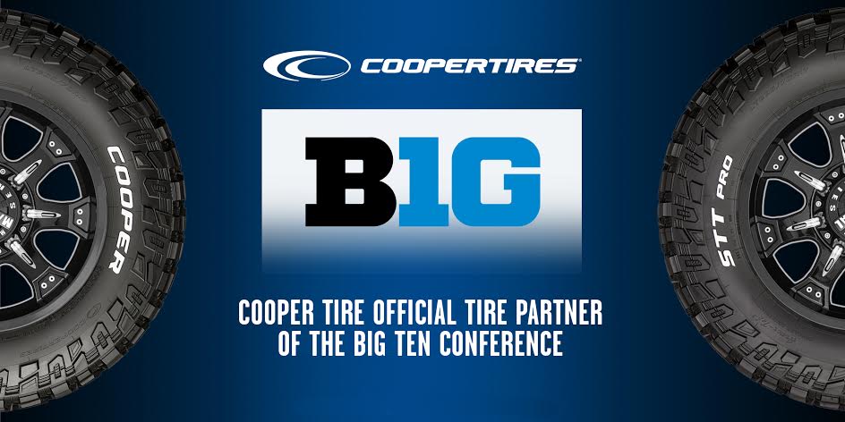 CooperTire's tweet photo. We're proud to bring our passion for college sports to life as the Official Tire Partner of @bigten &amp; @BigTenNetwork https://t.co/opNVdtjasT