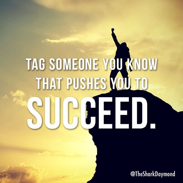 TheSharkDaymond's tweet photo. Do you have someone that pushes you forward?  Give them a shout out! #ThePeoplesShark https://t.co/Jjy1d0XHrN