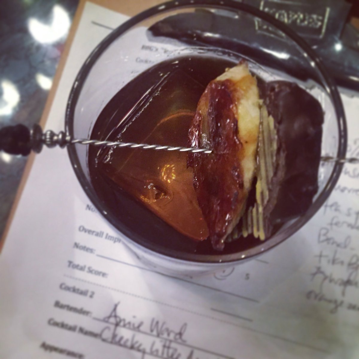 charmcitycook's tweet photo. Ryes Up judges' choice Little Monkey by Amie Ward @voltaggioresto #proudlybaltimore #ryesup @CFF_MD @BmoreBarGuild https://t.co/IOSgMTB8Or