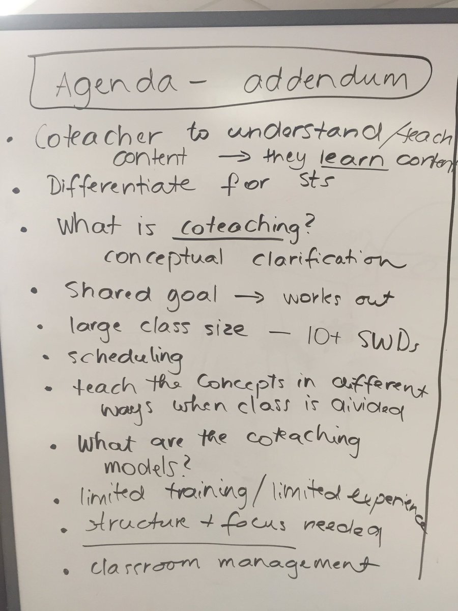 AndreaHonigsfel's tweet image. Adding participants' agenda to mine yields a powerful list in Memphis #coteachchat #ellchat #edchat @mariagdove