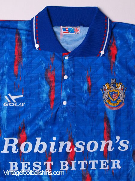 VFshirts's tweet photo. 1992-93 Stockport County Home Shirt made by Gola #90sshirts #classic #stockportcounty https://t.co/2kLmTlbTqS