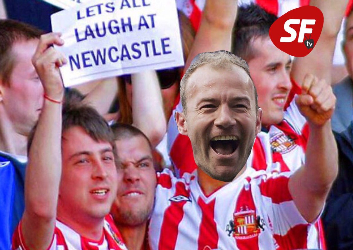 #alanshearer fending for Sunderland,  " #SunderlandAFC are showing more fight than rivals #NewcastleUnited