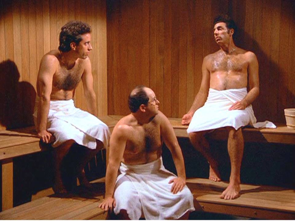 "It’s like a sauna in here." “The Implant” is on #Seinfeld tonight! https://t.co/EXgSUoQv49