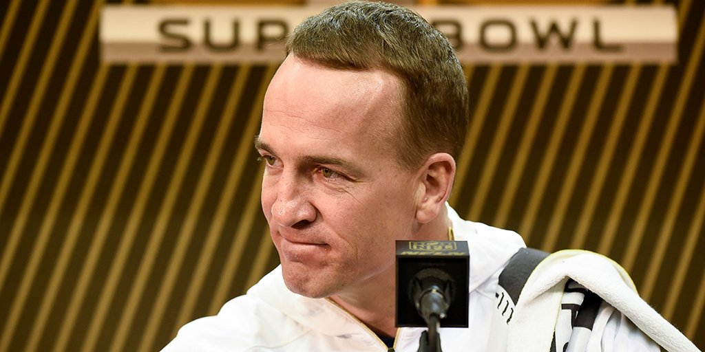 Podcasts_SI's tweet image. LIVE: Watch Peyton Manning’s retirement press conference here on.si.com/1LMlBad