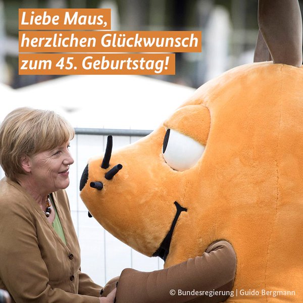 GermanyinLA's tweet photo. Special birthday wishes for Germany's beloved children's TV series #sendungmitdermaus which aired 45 yrs ago today. https://t.co/hUBFrsqqpb