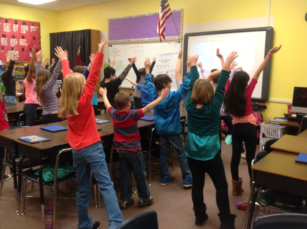 simmonsms1's tweet photo. Brain Break Time!! @GoNoodle https://t.co/KUdmXv8S6Q