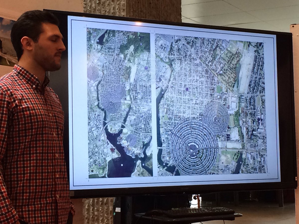 alex_felson's tweet image. #design arch students are exploring an overlap of large-scale energy systems with urban design with longterm phasing