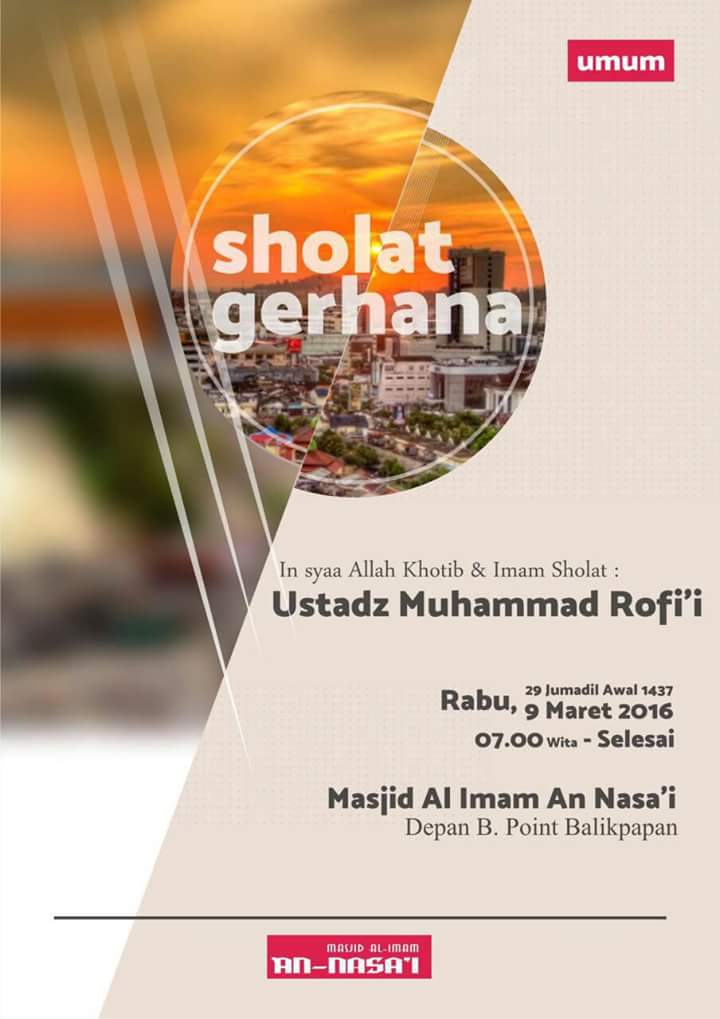 [KASKUS COMMUNITY] Gerhana Matahari Total di Balikpapan, 9 Maret 2016