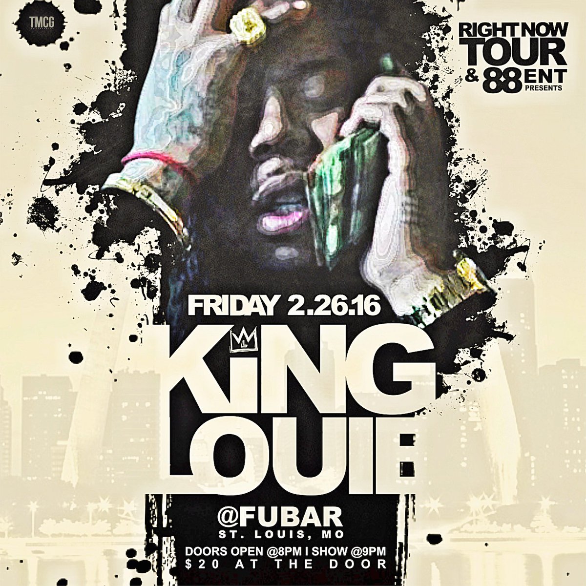 SwankPR's tweet photo. #LiveConcert @RightNowTour #88Ent @KingL #Feb26 #Fubar #StLouis #Missouri - Media RSVP https://t.co/NpXYcezCwT https://t.co/Vf5Gx82eov