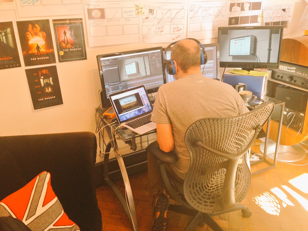 plendyfilms's tweet photo. Can I have more screens please? You can never have enough! @azimuthpost #TheBunker #editing #gamedev #indiedev https://t.co/0QHIEudtT0