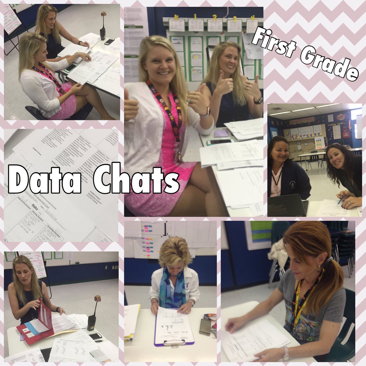 First Grade Data Chats #collaboration #makingplans #HBDJess <a href="/CelestiClass/">Mrs. Celesti</a> @MaplewoodElem