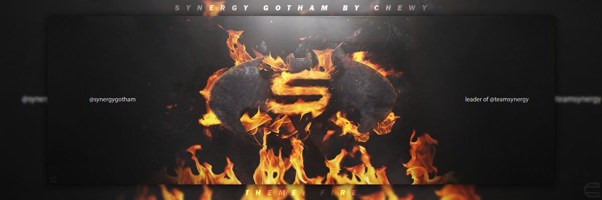 gradienss's tweet photo. Fire Themed Header for @SynergyGotham. 
HD: https://t.co/pmVFAdZbxx
RT / Like #GothamDRContest https://t.co/VM7eai7os9