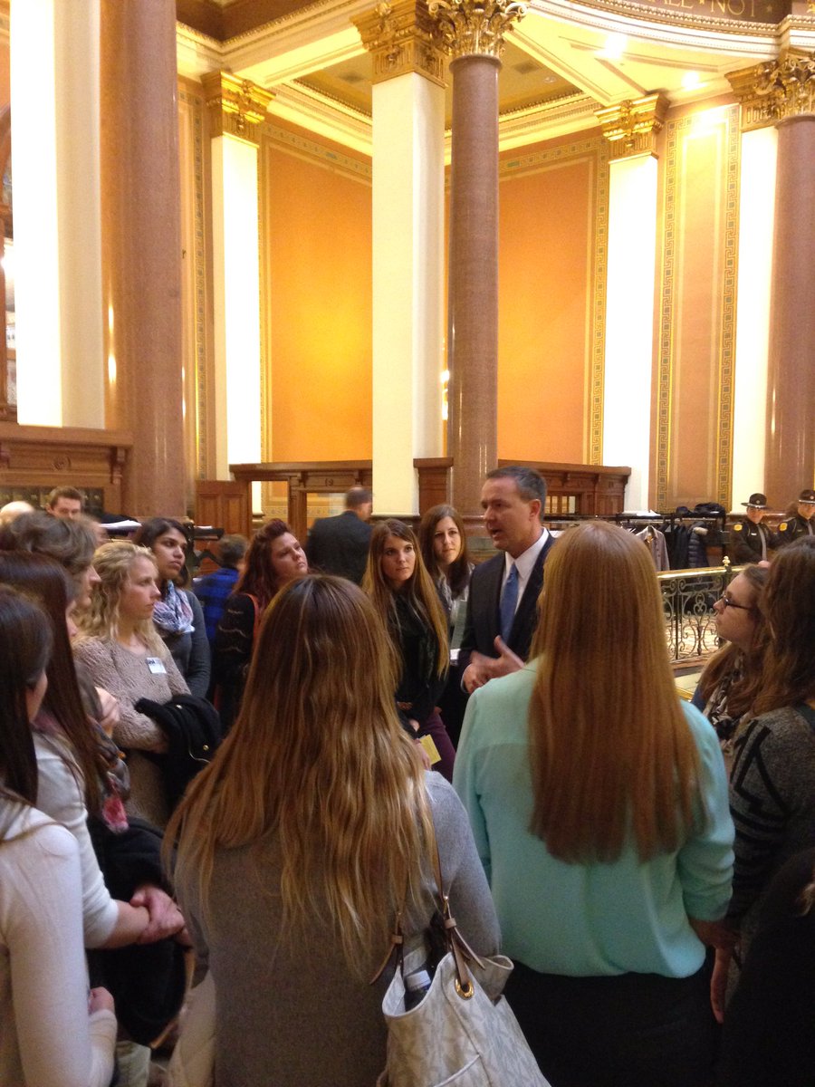 IowaSLHA's tweet photo. #ISHAadvocacy day in action! https://t.co/0SZ7d2ILFf