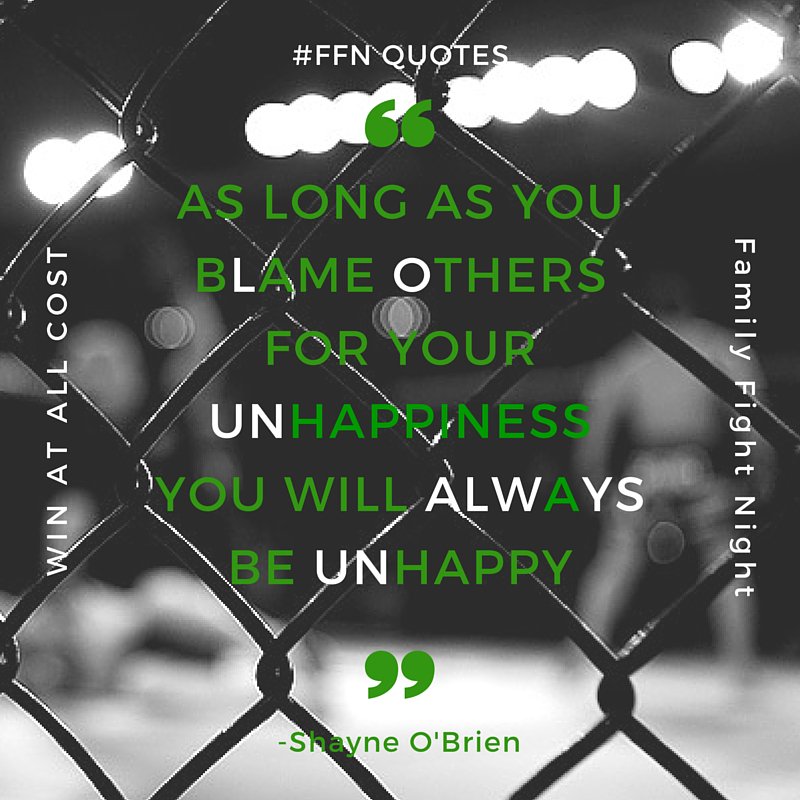 rockpointechrch's tweet photo. As long as you blame others for your unhappiness you will always be unhappy. - Shayne O'Brien #ffn #rockpointechurch https://t.co/tRgBGAErtY