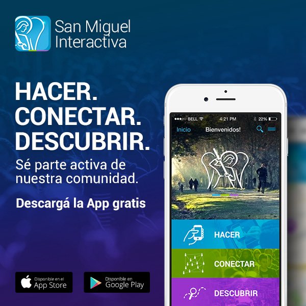 GestionMSM's tweet photo. #Atención #app #SMInteractiva #AlertaClimática anticipate sumándote a nuestra comunidad https://t.co/hyUkUB6MnB https://t.co/OmR10SvzB7
