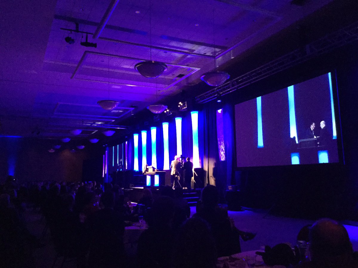 GrandForksCity's tweet photo. Mayor Brown giving a well-deserved Lifetime Recognition award to F. John Marshall. #ILoveGFK #GFSOTC https://t.co/S9iRTluy6j