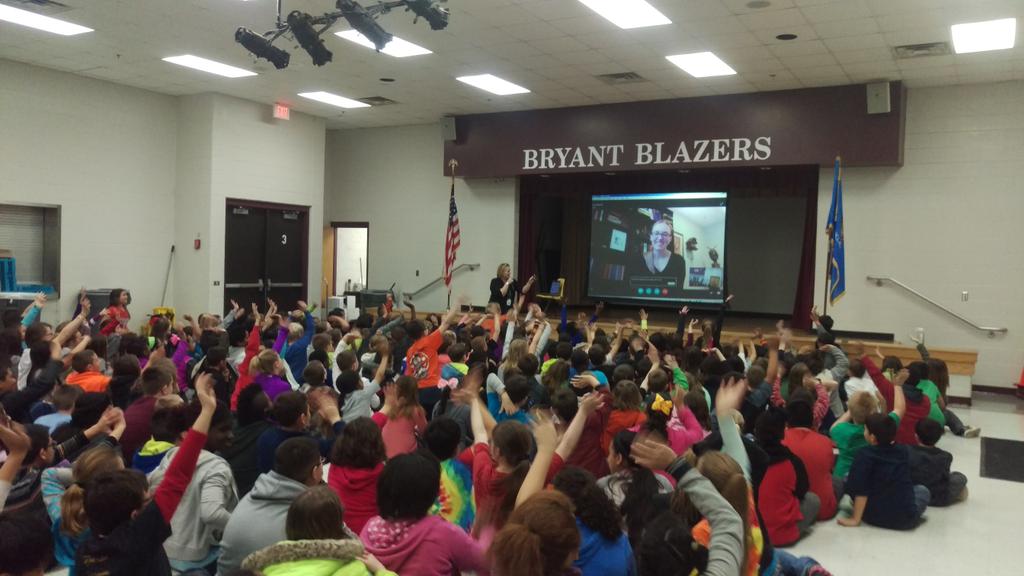 BryLibraryLady's tweet image. Bryant LOVES Liesl Shurtliff &amp;amp; the Rump Club!