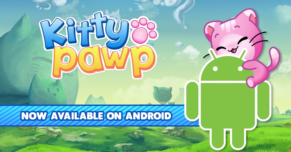 KittyPawp's tweet photo. 🌟 OFFICIAL ANDROID LAUNCH 🌟 Kitty Pawp is now available on Android! Tell your furr-ends 💕 https://t.co/RsURrftwwE https://t.co/tBztsjf8s4
