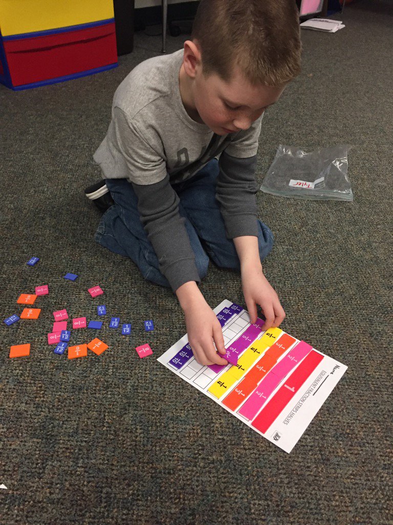 JUSTINSMITH1020's tweet photo. Division rules! RT @HFLMrsSmith: Fractions! #funtoexplore https://t.co/4Lv7tEGKe7