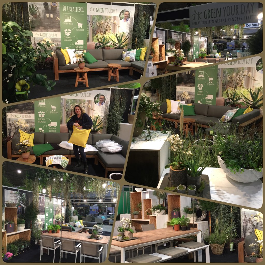 Morgen start weer de beurs <a href="/MijnTuinIdee/">TuinIdee</a> in <a href="/shertogenbosch/">'s-Hertogenbosch</a> <a href="/green_your_day/">Green your day</a> stand is klaar Zie u graag in onze stand