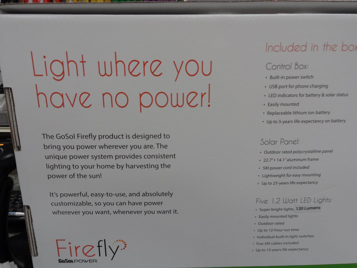 Juniatalumber's tweet photo. Great for sheds,cabins or campsites where electric is not an option. #greenelectric #gosolar https://t.co/Im0iceqfHm