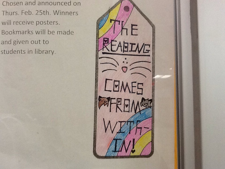 GISbooknerd's tweet photo. Check out the great bookmarks our students are creating for a contest! #success4gis #gcscpride https://t.co/7JaUi7dT16