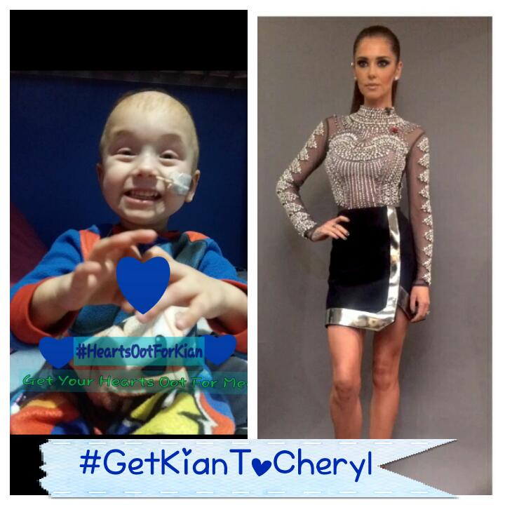Tx88Leighx's tweet photo. @9eordieHero @zoerowell1 @bubblebabe1979 RT RT RT #GetKianToCheryl #CaringForKian https://t.co/LkRsOSlsND