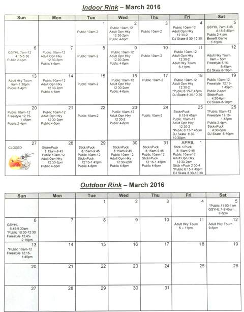 WRSC_TR's tweet photo. March 2016 Schedule https://t.co/mYKcptvmcP