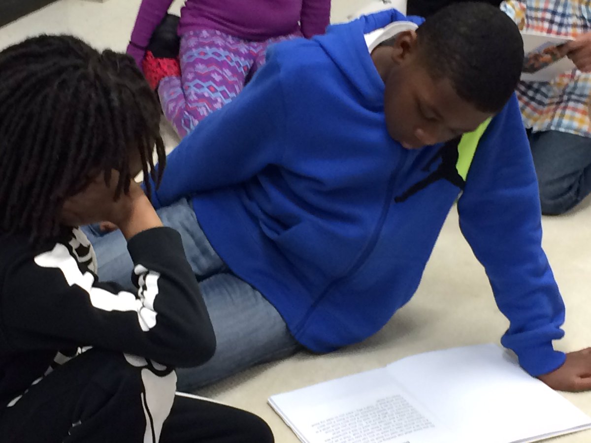 zreadingteacher's tweet photo. 5th and 3rd sharing their informational books and ideas! #kmdolphins https://t.co/pIJY5bIA1a